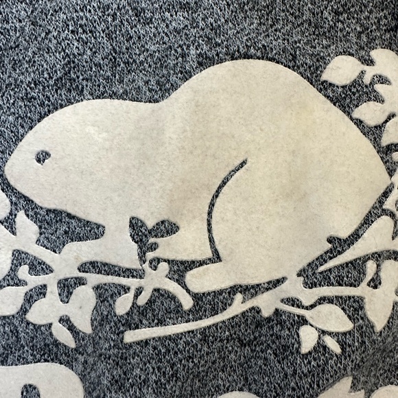 Roots original kanga hoodie salt and pepper size small - Picture 4 of 6